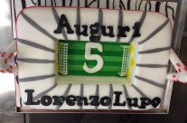 Torta compleanno stadio Juventus calcio