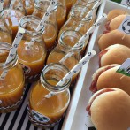 Buffet mise en place festa tema calcio