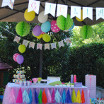 Organizzazione party a tema unicorni e arcobaleni Bergamo