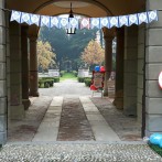 allestimento party festa a tema luna park bergamo