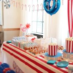 allestimento buffet party festa luna park bergamo