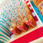 allestimento festa di compleanno tema luna park