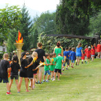 Festa a tema Olimpiadi