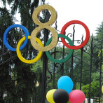 Allestimento party tema Olimpiadi
