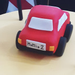 Dettaglio torta cars Mattia