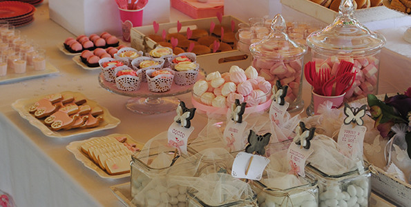 sweet table battesimo sophie aurora