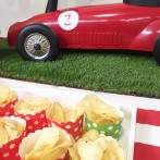 Buffet festa a tema cars Mattia