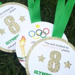 Invito festa a tema Olimpiadi