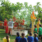 Premiazione festa a tema Olimpadi