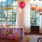 ALLESTIMENTO PALLONCINI PRIMO COMPLEANNO MATILDE